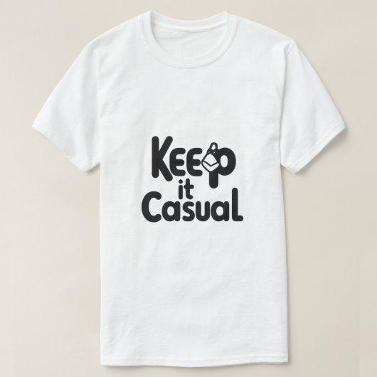 運動する… それは僕の昼寝の権利 – おもしろミニマリストメンズ Tシャツ (デザイン正面)