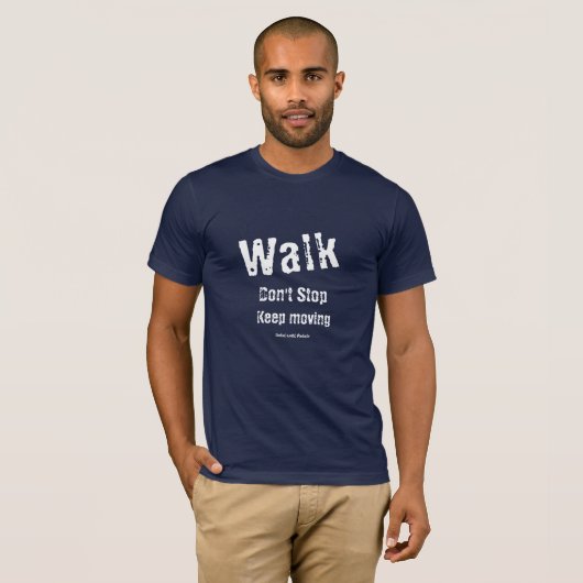 運動のモチベーションTシャツ Tシャツ (正面フル)