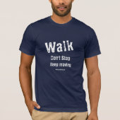 運動のモチベーションTシャツ Tシャツ (正面)