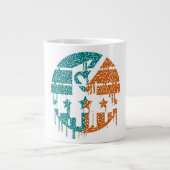 運動の統一 – 民主化の流れ ジャンボコーヒーマグカップ (正面)