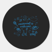 運動は医学ジムやる気を起こさせるPt物理的 ラウンドシール (正面)