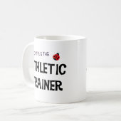 運動トレーナーのマグを煩わせないで下さい コーヒーマグカップ (正面左)