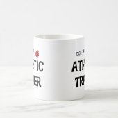 運動トレーナーのマグを煩わせないで下さい コーヒーマグカップ (中央)