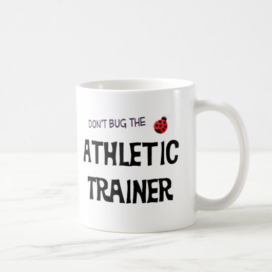 運動トレーナーのマグを煩わせないで下さい コーヒーマグカップ (右)