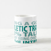 運動トレーナー3%の才能 コーヒーマグカップ (中央)