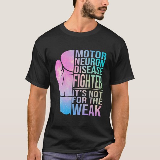 運動ニューロン疾患戦闘機運動ニューロン疾患 Tシャツ (正面)