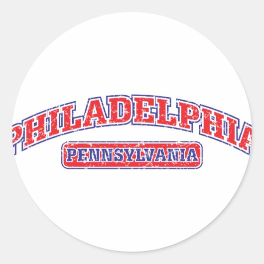運動フィラデルヒィア ラウンドシール (正面)