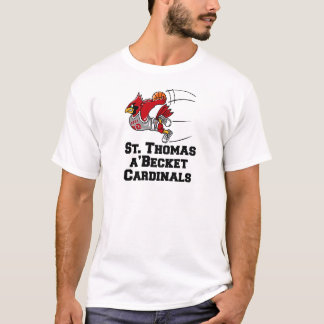 運動フォントを持つ（鳥）ショウジョウコウカンチョウ Tシャツ