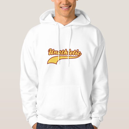 運動不能 パーカ (正面)