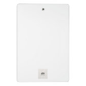 運動中のジオメトリ ミニクリップボード (裏面)