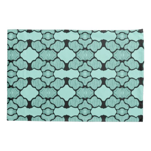 運動中のジオメトリ 枕カバー (裏面)