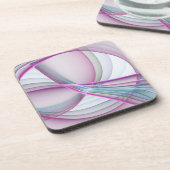 運動中のモダン抽象芸術カラフルフラクタル コースター (左側)