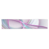 運動中のモダン抽象芸術カラフルフラクタル ショートテーブルランナー (横)