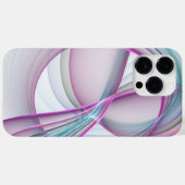 運動中のモダン抽象芸術カラフルフラクタル Case-Mate iPhoneケース (裏面 (横))