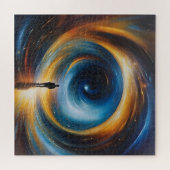 運動中の人 ジグソーパズル (横)