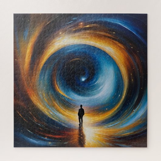 運動中の人 ジグソーパズル (縦)