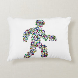 運動中の男性 アクセントクッション