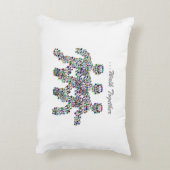 運動中の男性 アクセントクッション (裏面(縦))