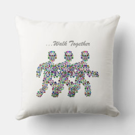 運動中の男性 クッション