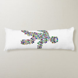 運動中の男性 ボディピロー