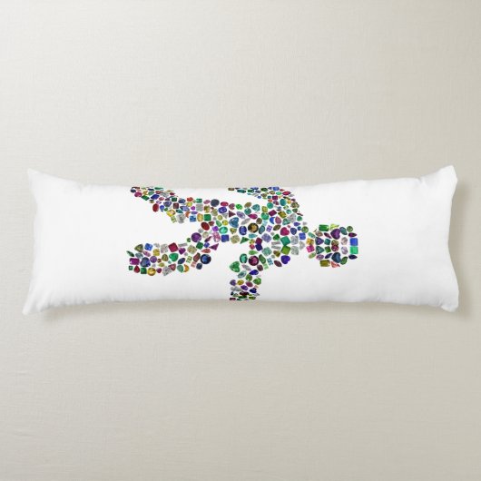 運動中の男性 ボディピロー (正面)