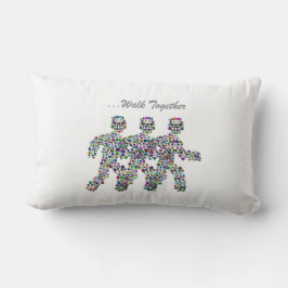 運動中の男性 ランバークッション