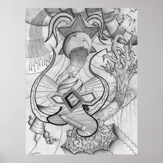 運動中の線 ポスター (正面)