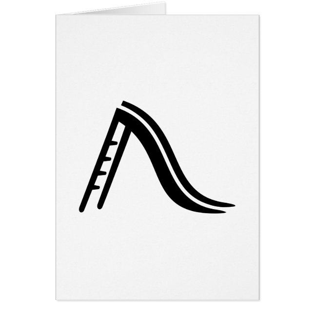 運動場のスライド (正面)