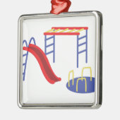 運動場装置 メタルオーナメント (左)