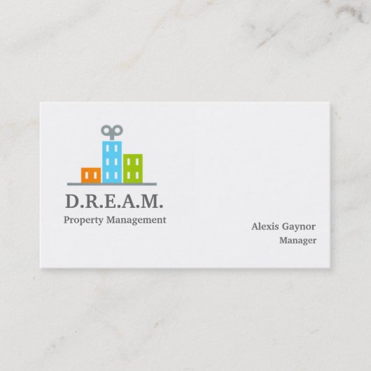 運動場 名刺 (正面)