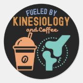 運動学とコーヒーによって促進される ラウンドシール (正面)