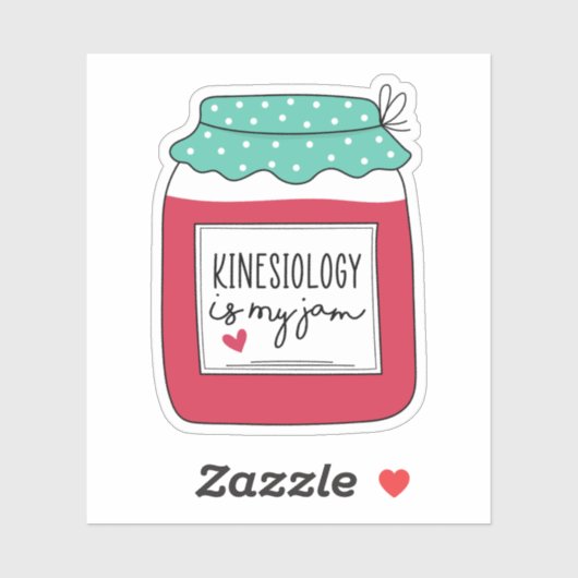 運動学は私のジャムで運動科おもしろい学者のギフト シール (シート)