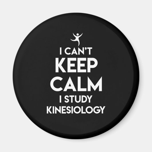 運動学修士学生の将来の運動診断 マグネット (正面)