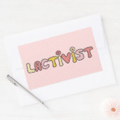 運動家 長方形シール (封筒)