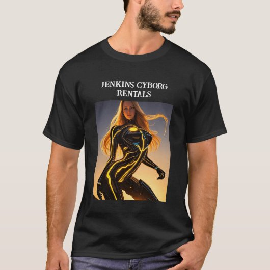運動性白熱［赤熱］光を放つ嚢胞 Tシャツ (正面)