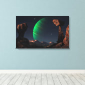 運動神経節 キャンバスプリント (インサイチュ (ウッドフロア))