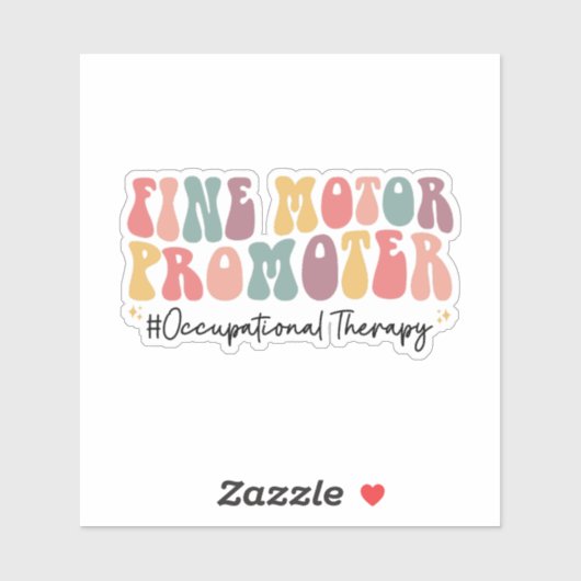 運動素晴らしプロモーター、職業セラピー シール (シート)