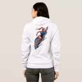 運動能力が恵みと結フェミニンびついている パーカ (裏面フル)