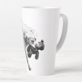 運動賞 カフェラテマグ (右アングル)