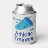 運動選手のために大声で叫ぶ 缶クーラー (缶正面)