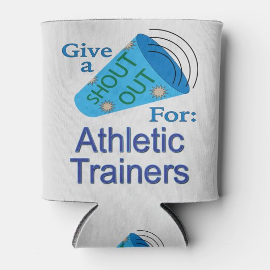 運動選手のために大声で叫ぶ 缶クーラー (正面)