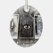 運勢は衰えた セラミックオーナメント (右)