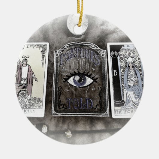 運勢は衰えた セラミックオーナメント (正面)