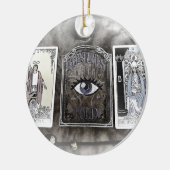 運勢は衰えた セラミックオーナメント (左)