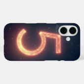 運命с番号を持つAse Case-Mate iPhoneケース (裏面 (横))