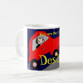 運命か。 コーヒーマグカップ (正面左)