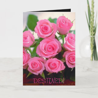 運命だ！グリーティングカード カード