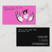 運命づけられた献身: 無くなった天使 名刺 (正面/裏面)