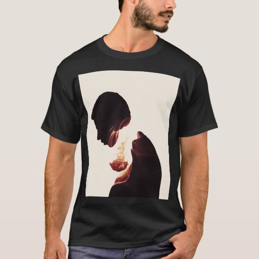 運命にキスを Tシャツ (正面)