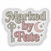 運命に刻まれた - ロマンタジーリーダー シール (正面)
